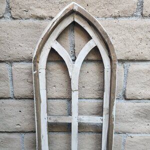 Farmhouse Arch Wood Rustic Shabby Chic Primitive Pisato 29" H